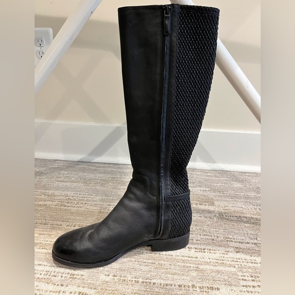 Black Leather Cole Haan Boots - Picture 2 of 5